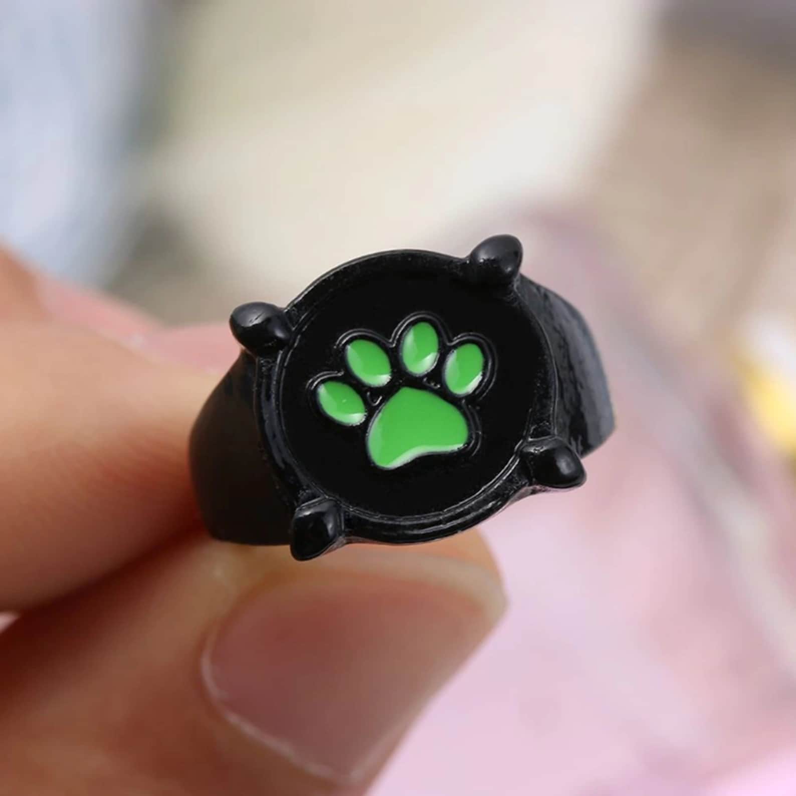 Cat Superhero Ring Adrien's Ring Cat Noir Ring Etsy