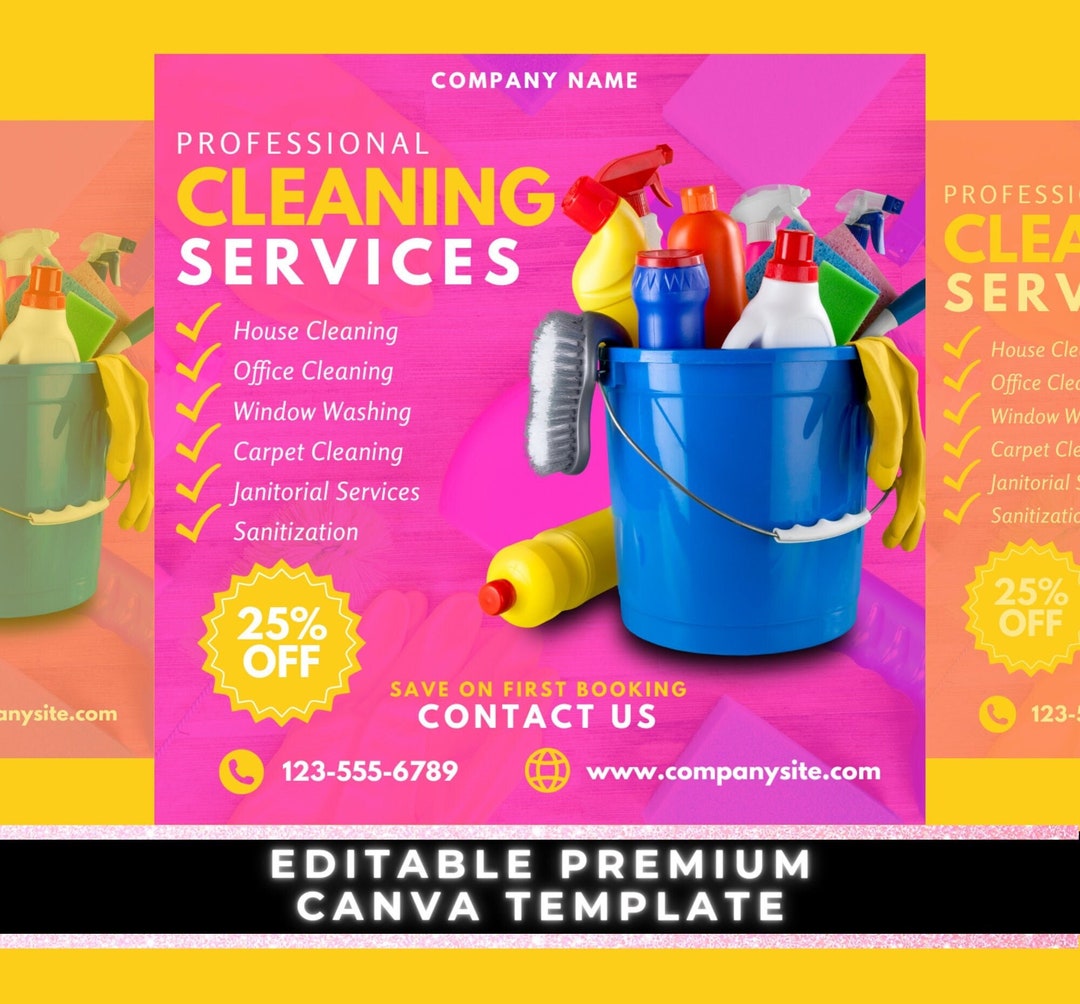 Image 7 for Flyers For Cleaning Business Templates