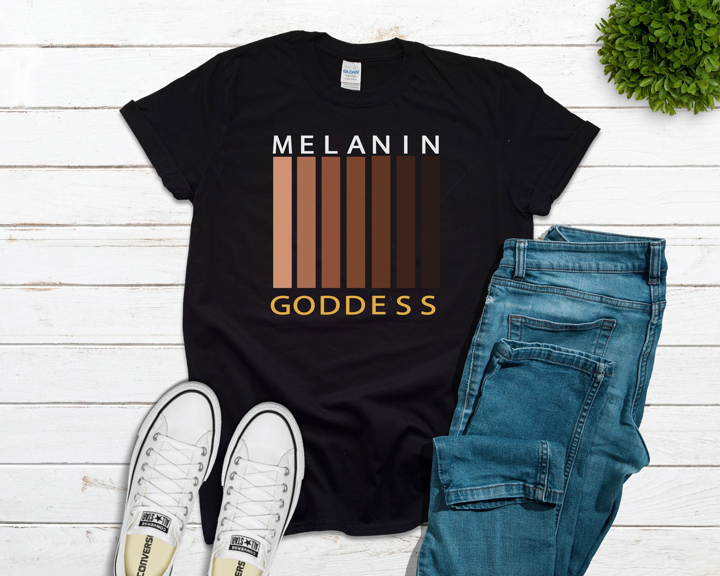 melanin t shirt uk