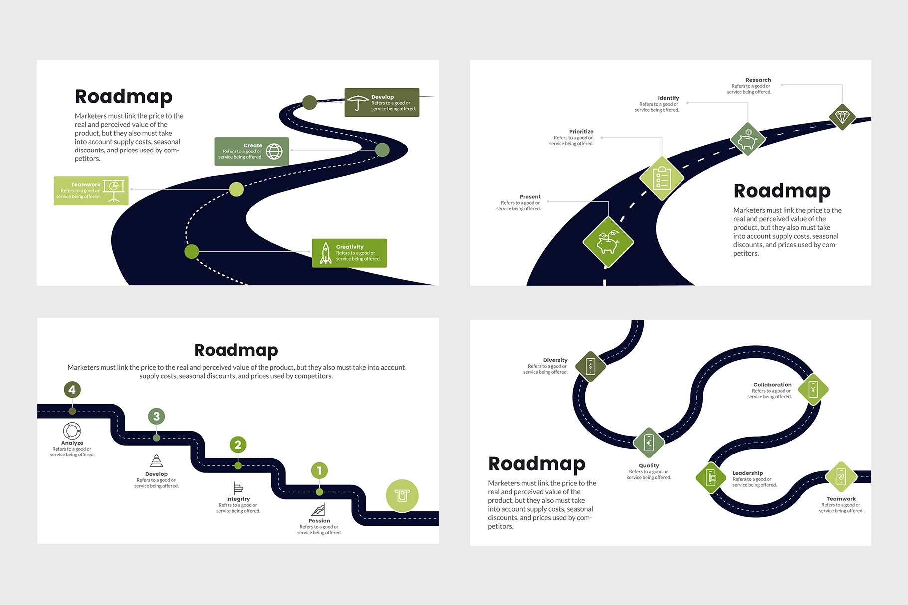 roadmap-infographics-powerpoint-template-free-printable-templates