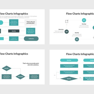 Flow Charts Infographics Powerpoint Template PPTX Keynote Template ...