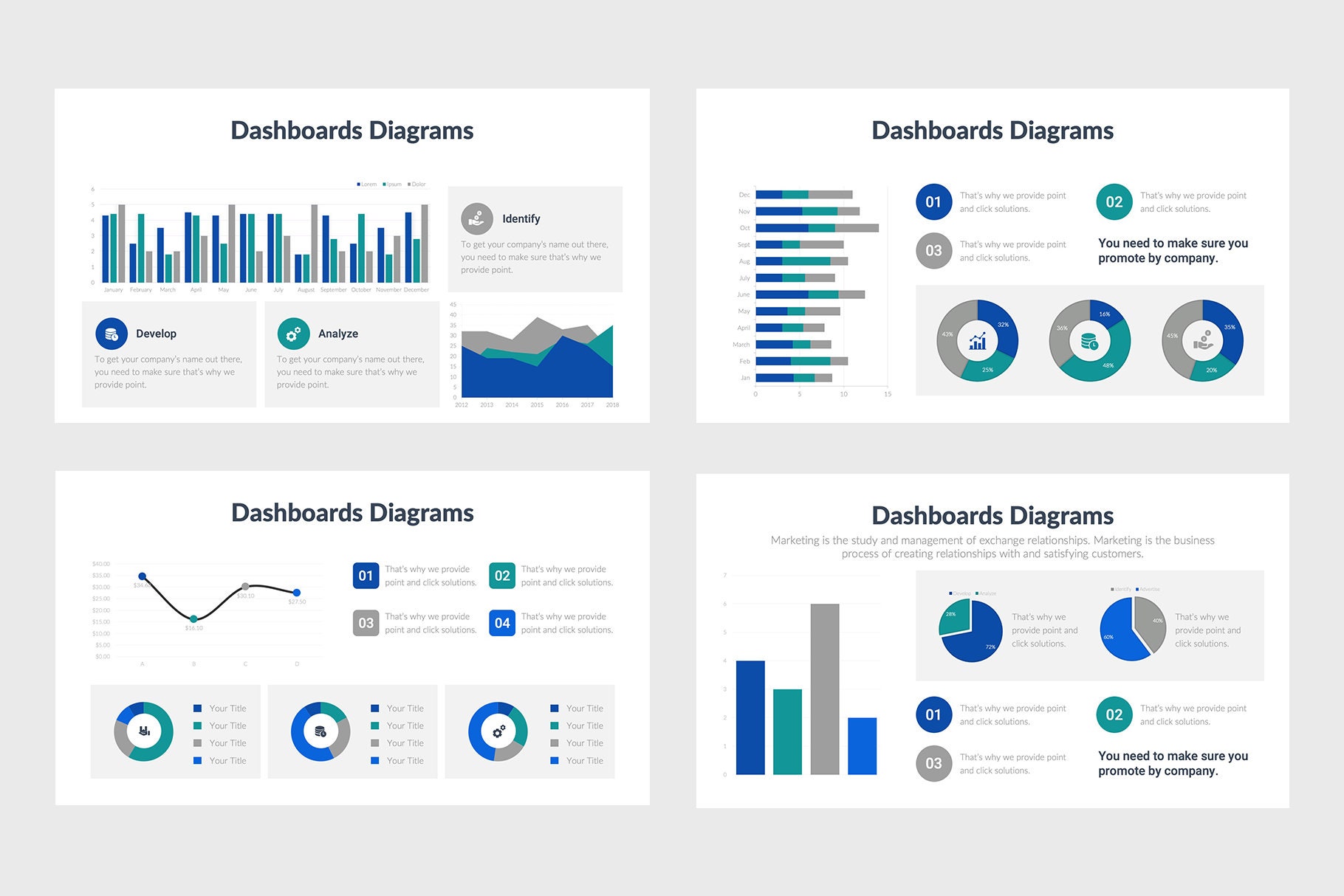 Dashboard Infographics Powerpoint Template PPTX Keynote Template - Etsy