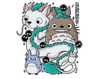 Vintage Ghibli Studio Png, Ponyo Ghibli Studio Png, Ghibli png, My Neighbor Totoro png, PNG, Princess Mononoke png, Kikis Png