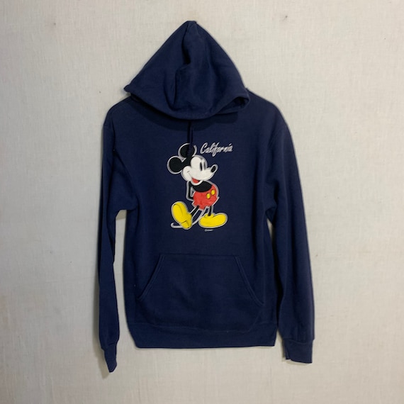 Vintage hoodie sweatshirt Mickey Mouse California