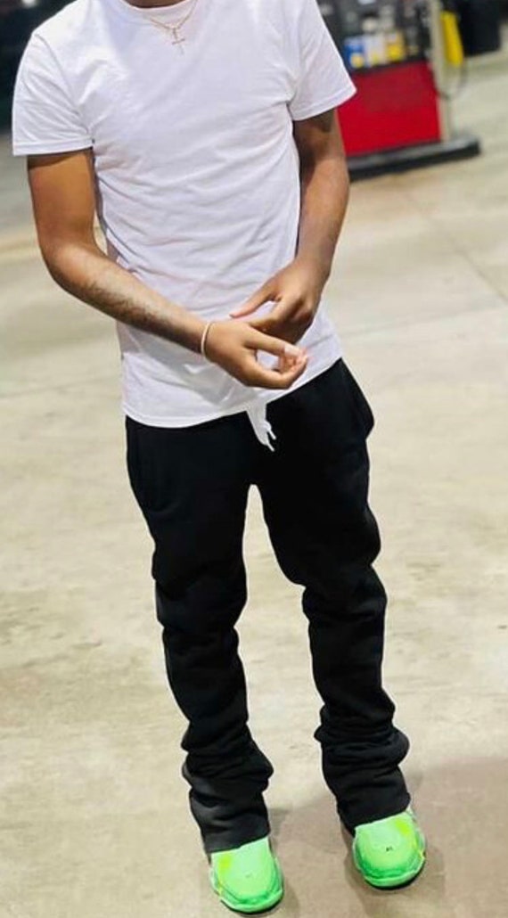 Mens stacked sweats Etsy