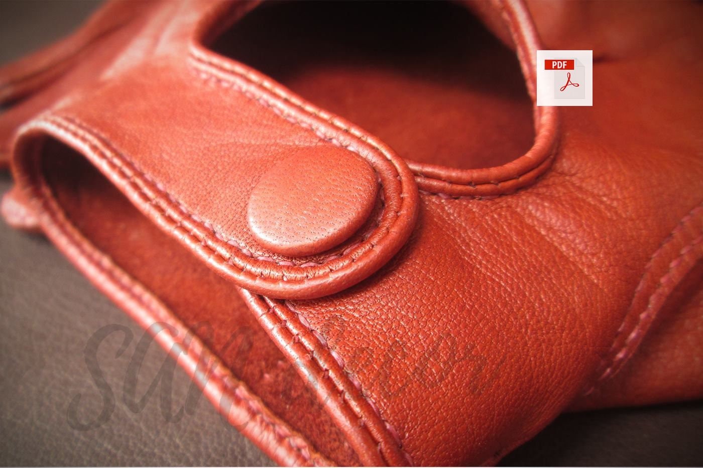 PDF Pattern Leather Gloves Glove Pattern Leather DIY Etsy
