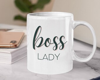 Boss Babe Mug Girl Boss Woman Entrepreneur Gift Coffee Mug - Etsy