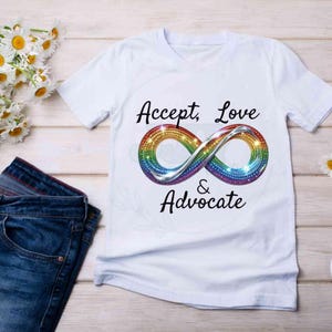 Autism Acceptance Love Digital File