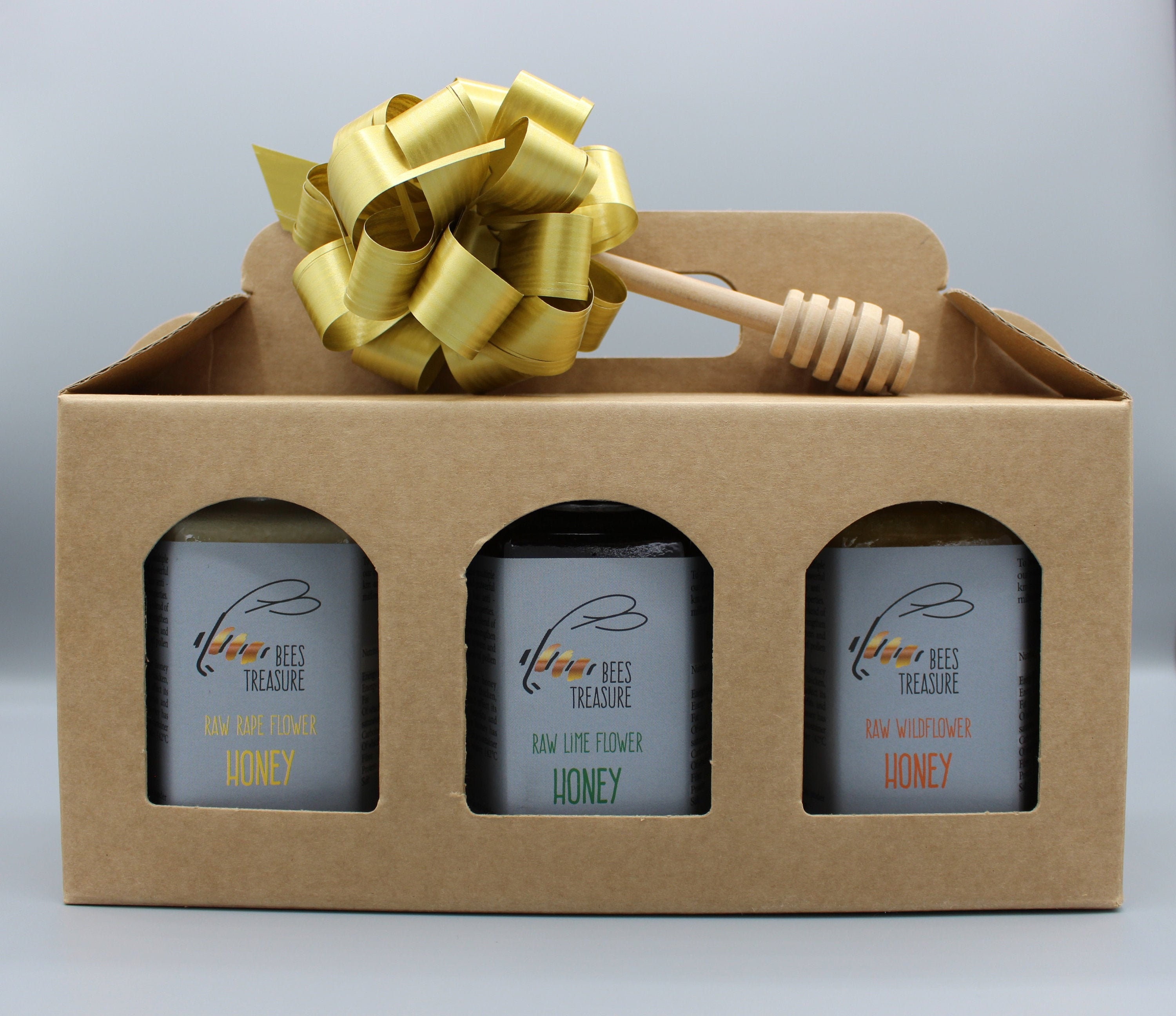Hamper / Gift Set UK Raw Honey Unpasteurized Direct From Local Etsy UK