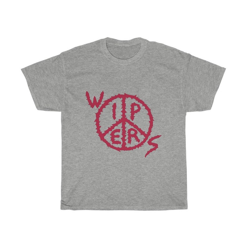 WIPERS PunkBand Logo rot 95 t Shirt T Shirt Geschenk für Etsy