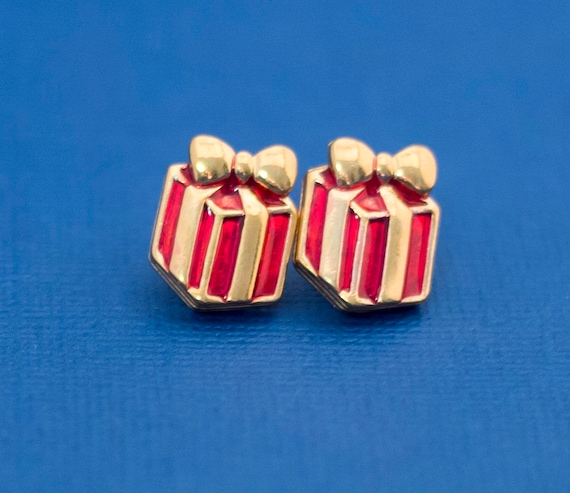 GiftJewelryShop Bronze Retro Style Spain flag Photo Stud Heart Earrings #12 GiftJewelryShop Bronze Retro Style Spain flag Photo Stud Heart Earrings #12