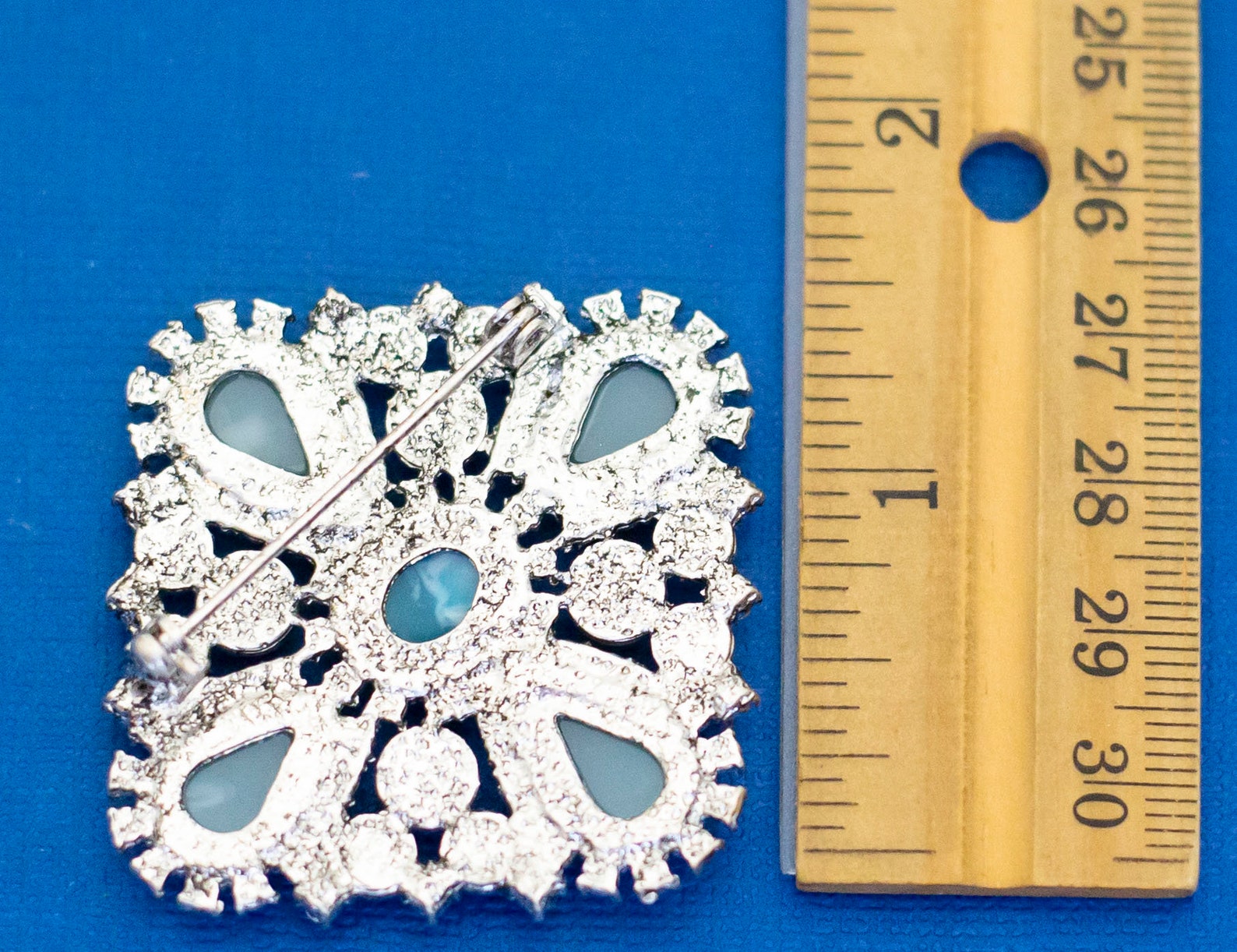 Ancienne Broche Art Déco Métal - Old Brooch 1920/1930