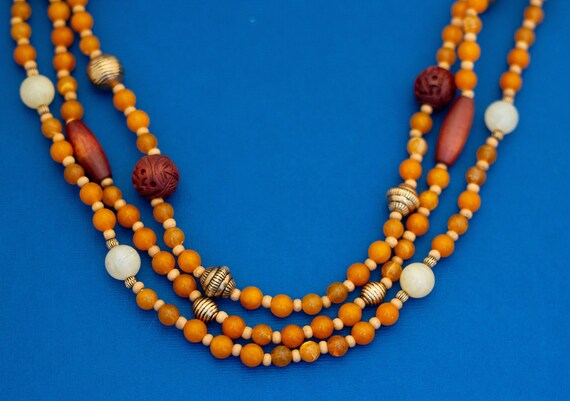 33 Inch Multi-Stranded Boho Necklace by Avon - D26 - image 1