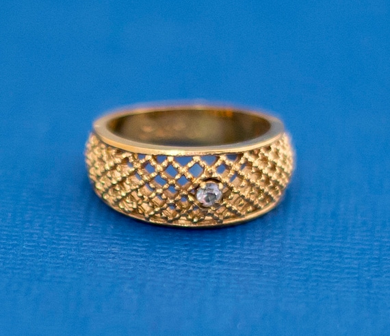 Size 6, Avon Ring, Elegant Ring, Vintage Ring, Re… - image 2