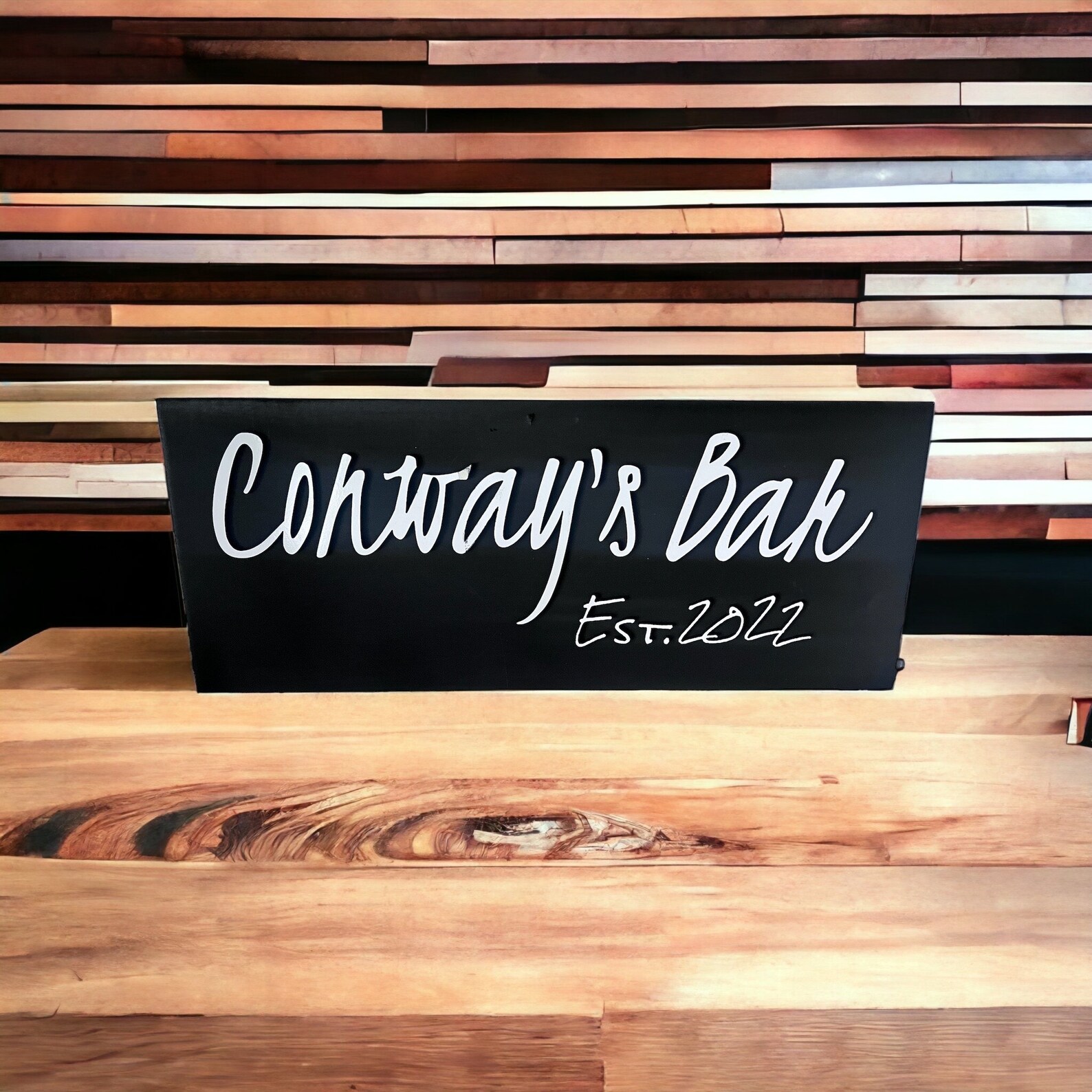 Personalized Bar Sign Custom Bar Sign - Etsy