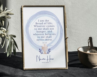 Custom First Communion gift, boy first communion gift, first communion print, boy first communion art, personalized first communion gift