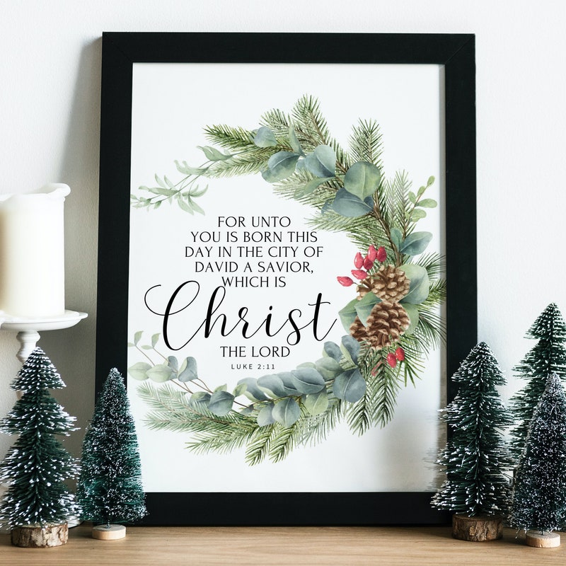 Christmas Scripture - Etsy