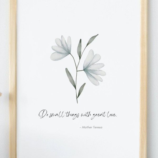 Do Small Things With Great Love - Etsy