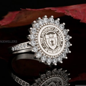 Anillo universitario, regalo de graduación, anillos de graduación, anillo de graduación de último año, anillo de graduación universitaria, anillo escolar, anillo de escuela secundaria
