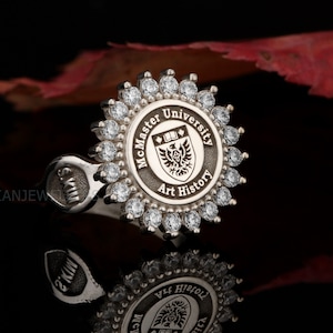 Universiteit Ring, Afstudeercadeau, Klas Ringen, Senior Class Ring, College Class Ring, School Ring, High School Ring