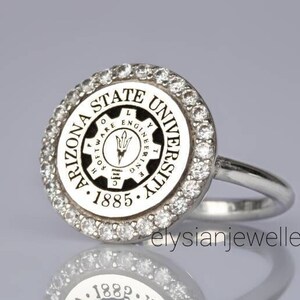 Universiteitsring, Afstudeercadeau, klassenringen, Senior Class Ring, College Class Ring, School Ring, High School Class Ring, Gepersonaliseerd cadeau