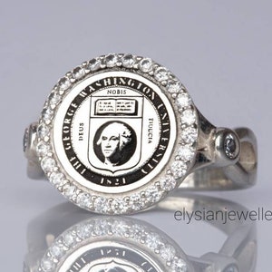 Universiteit Ring, Afstudeercadeau, Klas Ringen, Senior Class Ring, College Class Ring, School Ring, High School Ring, Valentijnsdag Cadeau