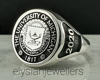 University Ring, Graduation Gift, Class Rings, Senior Class Ring, College Class Ring, School Ring, High School Ring, Valentine's Day Gift