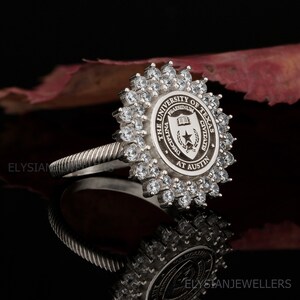 Universiteit Ring, Afstudeercadeau, Klas Ringen, Senior Class Ring, College Class Ring, School Ring, High School Ring