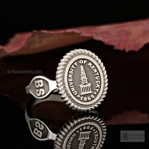 University Ring, Graduation Gift, Class Rings, Senior Class Ring, College Class Ring, School Ring, High School Ring, Valentine&#39;s Day Gift