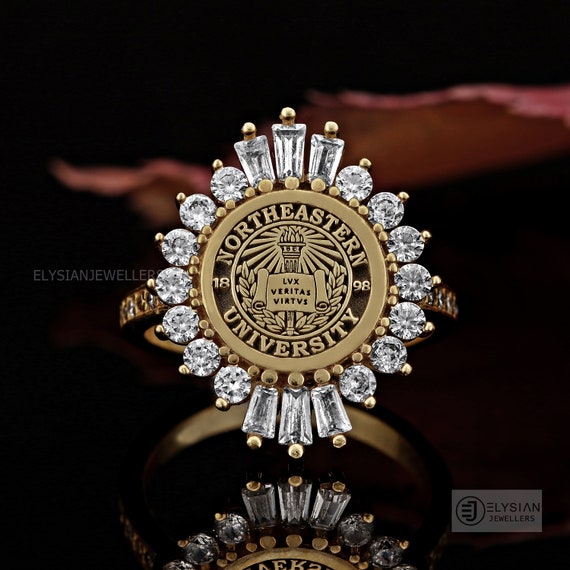 University Ring Graduation Gift Class Rings Senior Class Etsy