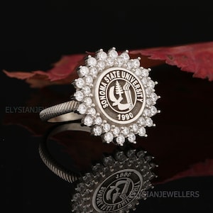 Universiteit Ring, Afstudeercadeau, Klas Ringen, Senior Class Ring, College Class Ring, School Ring, High School Ring