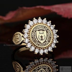 Ring für die Oberstufe, Abitur Ring, Abitur Ring, Abitur Ring, Graduierung Ring, Graduierung Ring, Klasse Ring