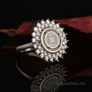 Universiteit Ring, Afstudeercadeau, Klas Ringen, Senior Class Ring, College Class Ring, School Ring, High School Ring