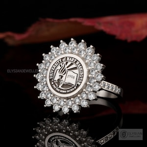 Universiteit Ring, Afstudeercadeau, Klas Ringen, Senior Class Ring, College Class Ring, School Ring, High School Ring