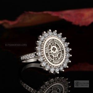 Universiteit Ring, Afstudeercadeau, Klas Ringen, Senior Class Ring, College Class Ring, School Ring, High School Ring