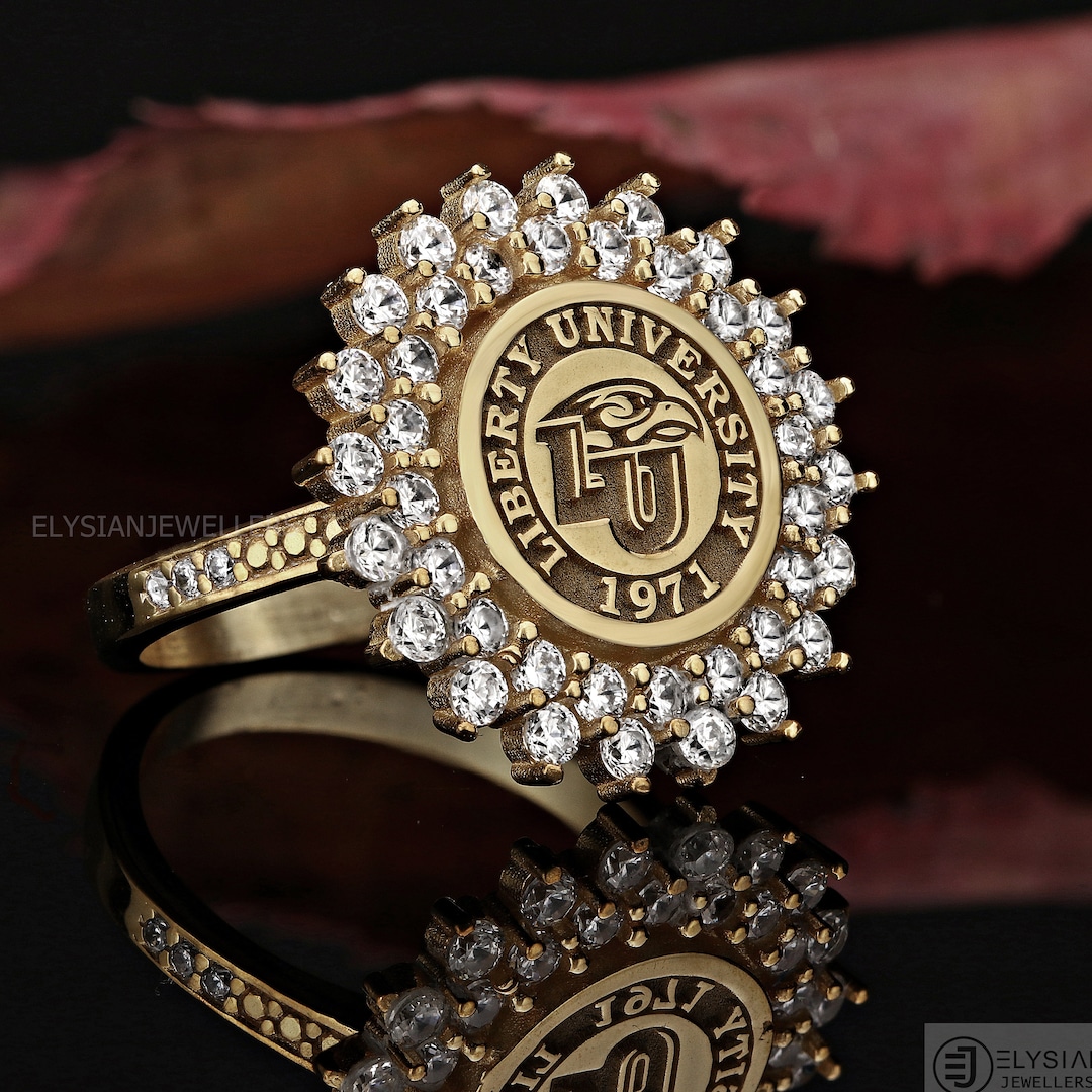 University Key Rings Sterling Silver University Ring, Custom Graduation Gift - Etsy