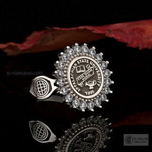 Universiteit Ring, Afstudeercadeau, Klas Ringen, Senior Class Ring, College Class Ring, School Ring, High School Ring
