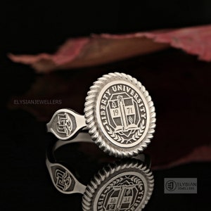 University Ring, Graduation Gift, Class Rings, Senior Class Ring, College Class Ring, School Ring, High School Ring, Valentine&#39;s Day Gift