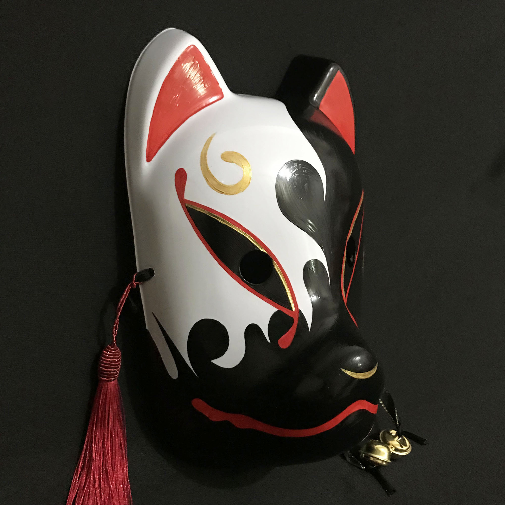 Kitsune Mask lunar Eclipse/ Japanese Fox Mask Etsy Canada
