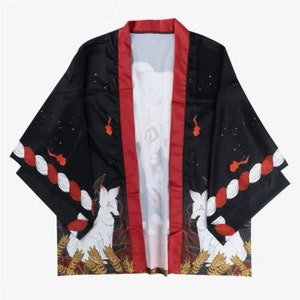 Kimono Jacket Nine Tailed Fox - Etsy