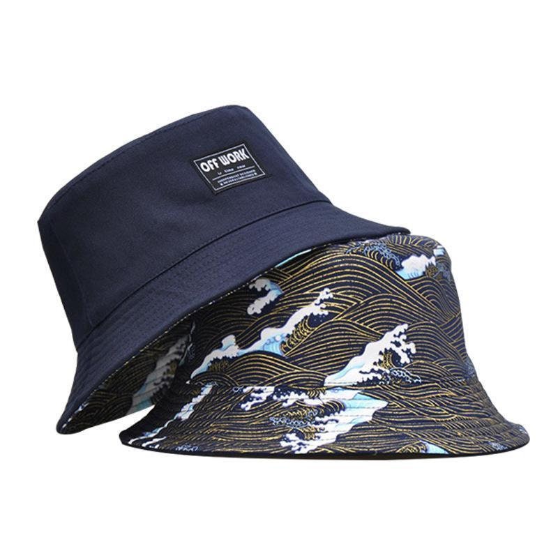 Bucket Hat for Men Women Celebrity Embroidered Washed Cotton Bucket Hats