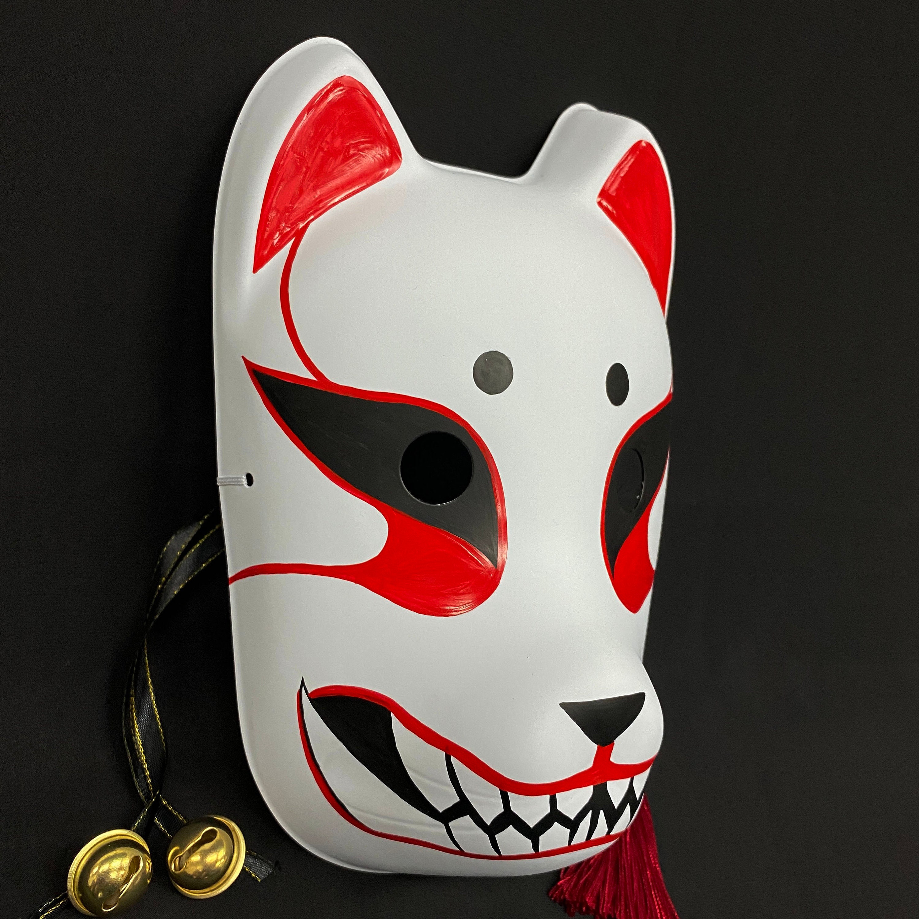 Kitsune Maskthe Beast/ Japanese Fox Mask / Ninja Mask / Fox - Etsy Ireland