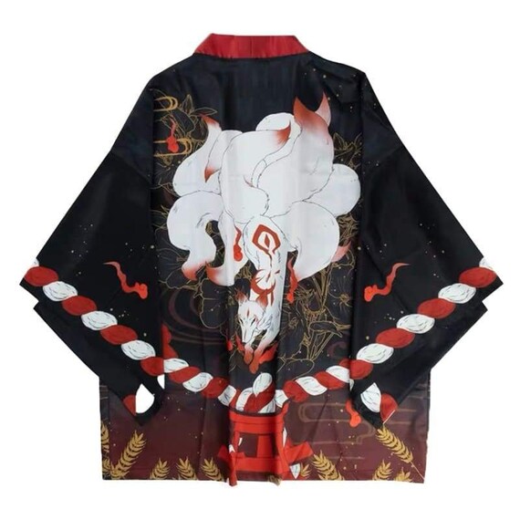 Kimono Jacket Nine Tailed Fox | Etsy