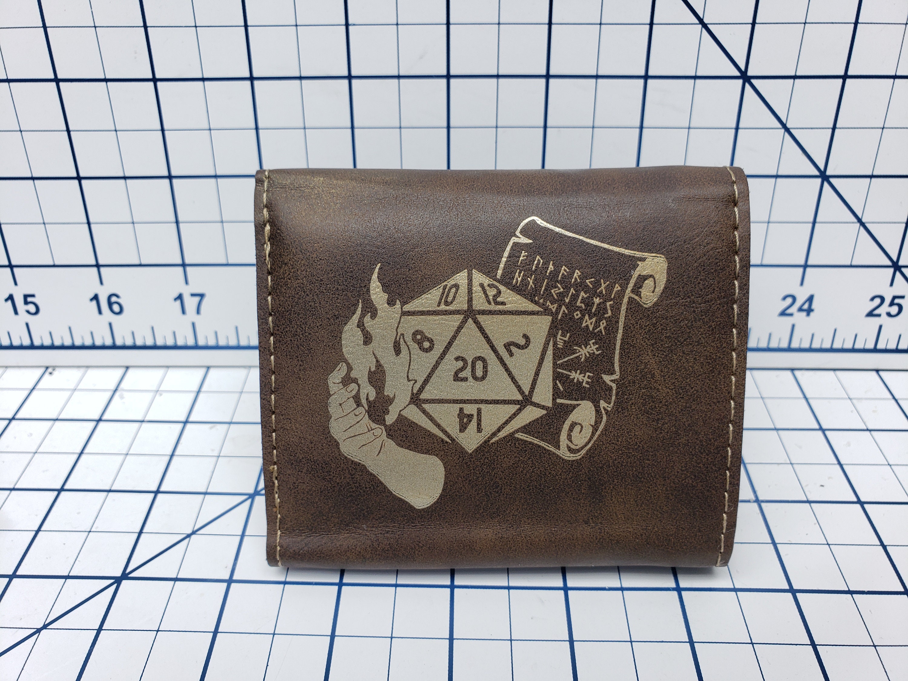 Dungeons and Dragons Class Icons with D20 Trifold Wallet Etsy