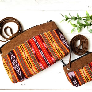 Bolsa Guatemalteca, Bolsa de Tela, Bolsa Artesanal, Bolsa Cruzada, Cartera Pequena, Bolsa de Huipil, Bolsa Tejida