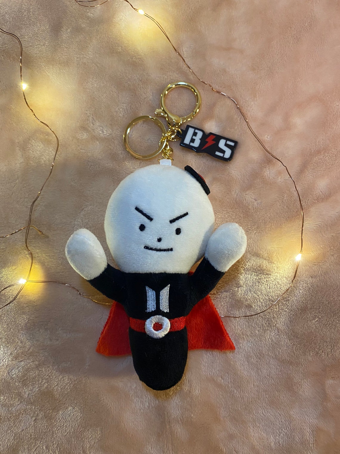 BTS Army Bomb Plush Keychains Cute BTS Keychains Etsy