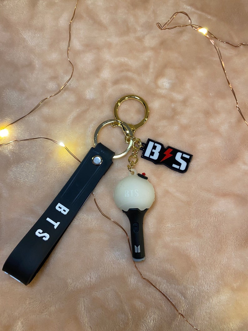 BTS Army Bomb Keychains Cute BTS Keychains Etsy