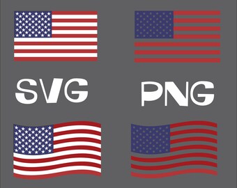 USA flag svg, png | independence flag png svg | USA digital file