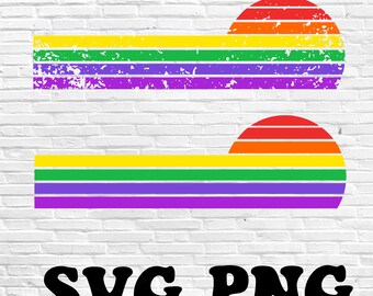 Download Rainbow Vintage Svg Etsy