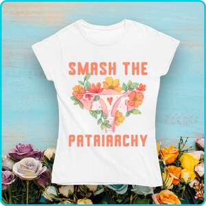 Smash the patriarchy png | feministische png | Frauenrechte png | Reproduktionsrechte png | feministische pro wahl png | Sofort-Download-Datei Bild 2